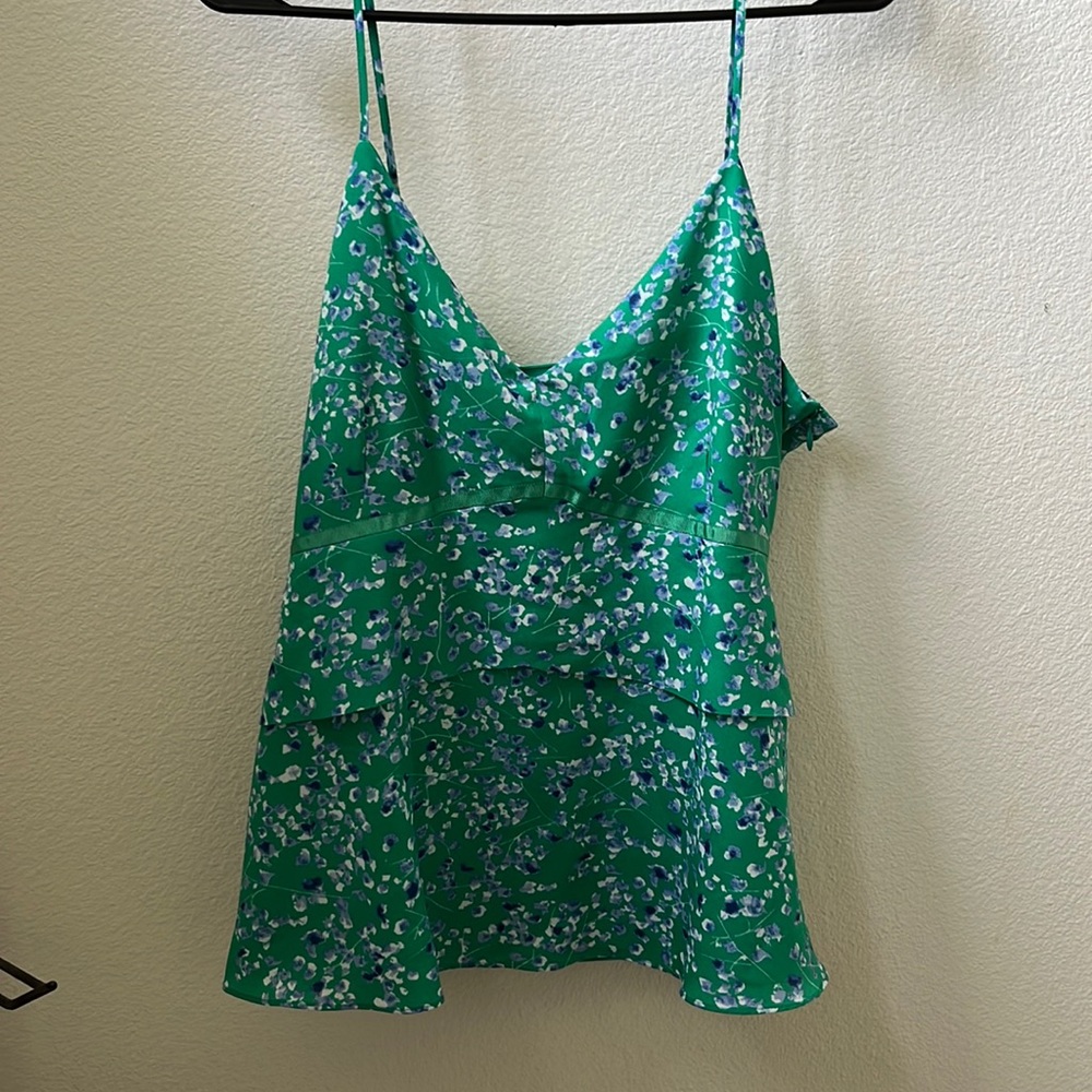 Banana Republic Size:10 blue floral top